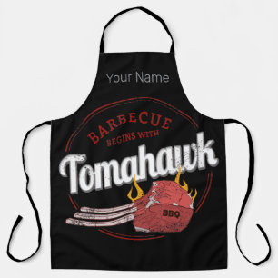 Tomahawk Steak Barbecue Beef GRILLEN Vatertag Schürze