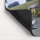Tomales Rathaus mit Schafen Mousepad (Ecke)