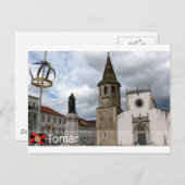 Tomar, Portugal Postkarte (Vorne/Hinten)