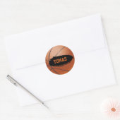 Tomas Basketball Name Stickers (Umschlag)