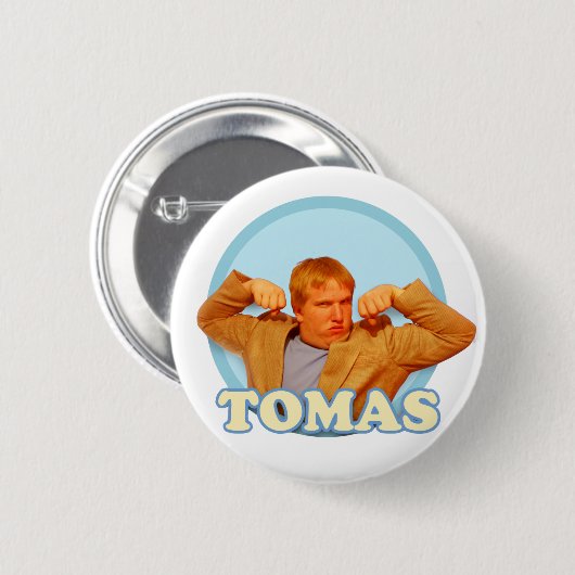 Tomas! Ja! Button (Vorne & Hinten)