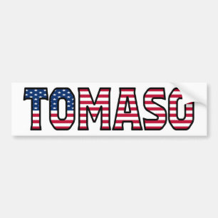 Tomaso Name Vorname USA Aufkleber Sticker Auto Autoaufkleber