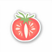Tomate Aufkleber (Vorderseite)