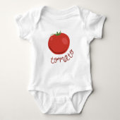 Tomate Baby Strampler (Vorderseite)