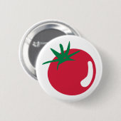 Tomate Button (Vorne & Hinten)
