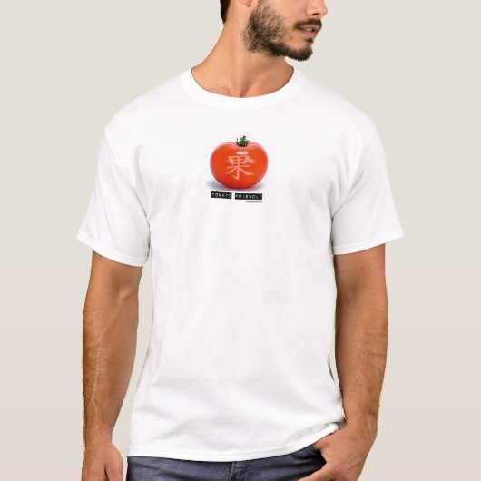 Tomate freundlich T-Shirt (Vorderseite)