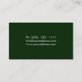 Tomate-frischer Saft-vegetarische Gemüsekarte Visitenkarte (Rückseite)