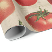 Tomate Geschenkpapier (Rolleneckpunkt)
