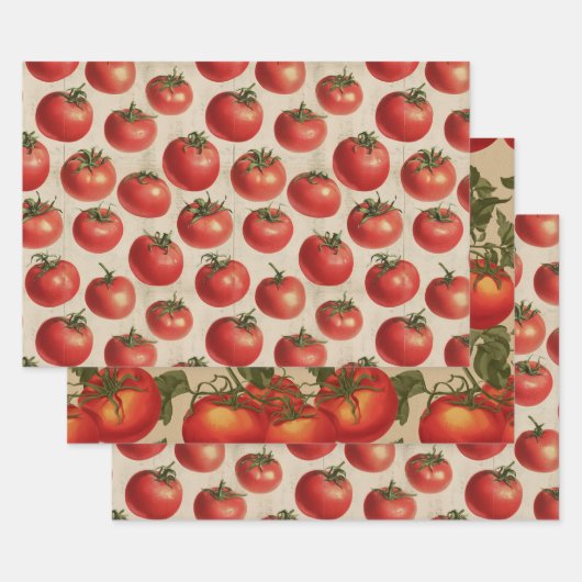 Tomate Geschenkpapier Set (Set)