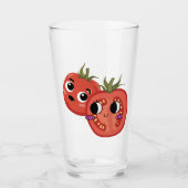 Tomate in Ehrfurcht Glas (Vorderseite)