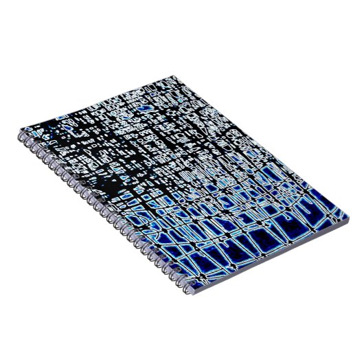 Tomate-Käfige im Schnee Notizblock (Rechte Seite)