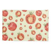 Tomate Kissenbezug (Rückseite-Links)