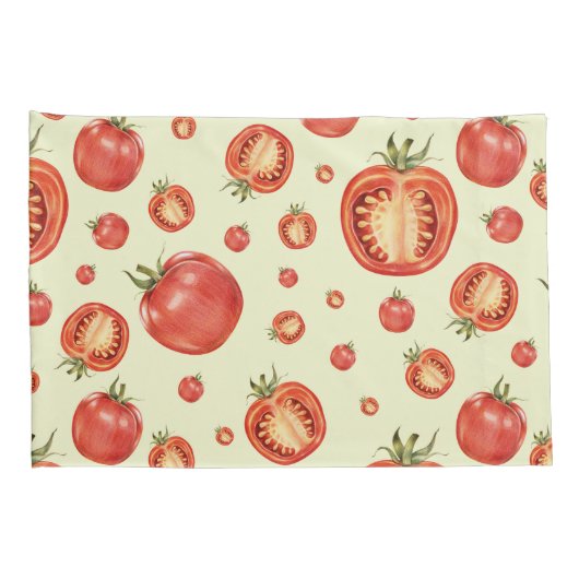 Tomate Kissenbezug (Rückseite-Rechts)