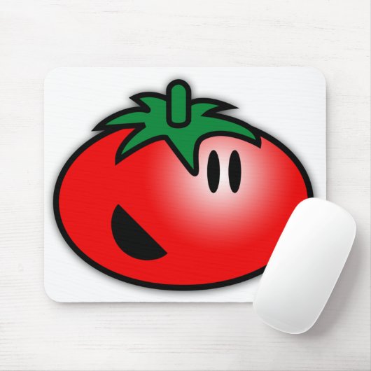 Tomate-Kopf Mousepad (Mit Mouse)
