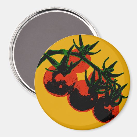 Tomate Magnet (Vorderseite/Rückseite)