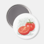 Tomate Magnet (Vorderseite/Rückseite)