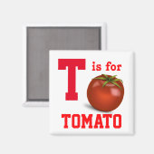 Tomate Magnet (Vorderseite/Rückseite)