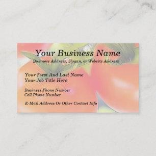 Tomate-nahes hohes visitenkarte