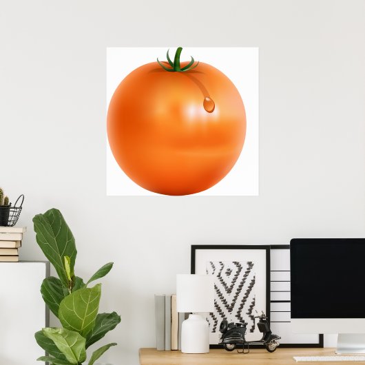 Tomate Poster (Heimbüro)