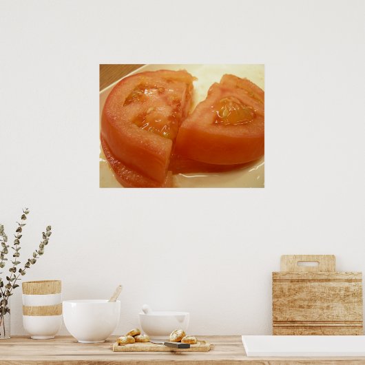 Tomate Poster (Küche)