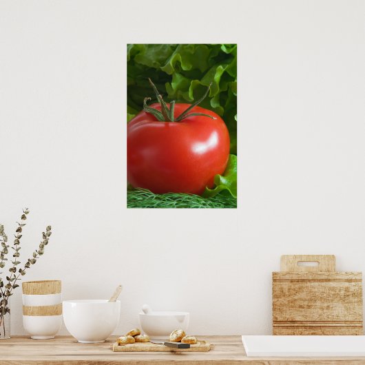 Tomate Poster (Küche)