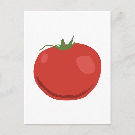 Tomate Postkarte (Vorderseite)