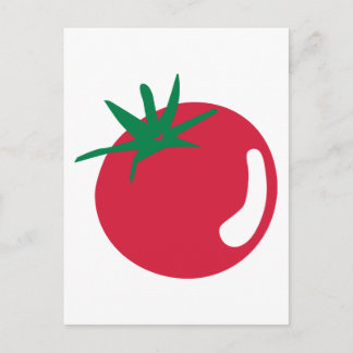 Tomate Postkarte