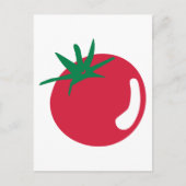 Tomate Postkarte (Vorderseite)