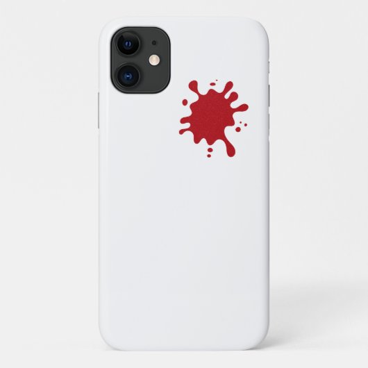 Tomate Rot Custom iPhone Hülle (Rückseite)