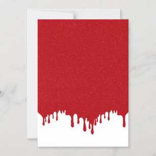 Tomate Rot Drip Magnetkarte nach Maß Magneteinladung