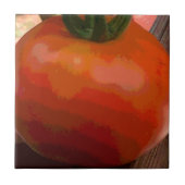 Tomate-Rot Fliese (Vorderseite)