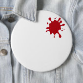 Tomate Rot Splash Benutzerdefinierter Button (Beispiel)