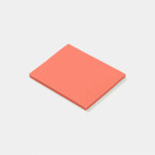 Tomate-roter Normallack Post-it Klebezettel (angewinkelt)