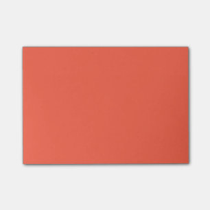 Tomate-roter Normallack Post-it Klebezettel