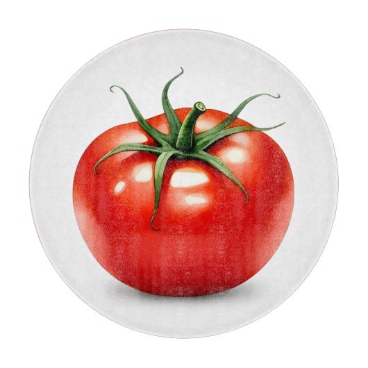 Tomate Schneidebrett (Vorderseite)
