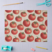Tomate Seidenpapier (Basteln)
