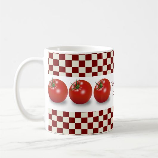 Tomate-Suppen-Tasse Kaffeetasse (Links)