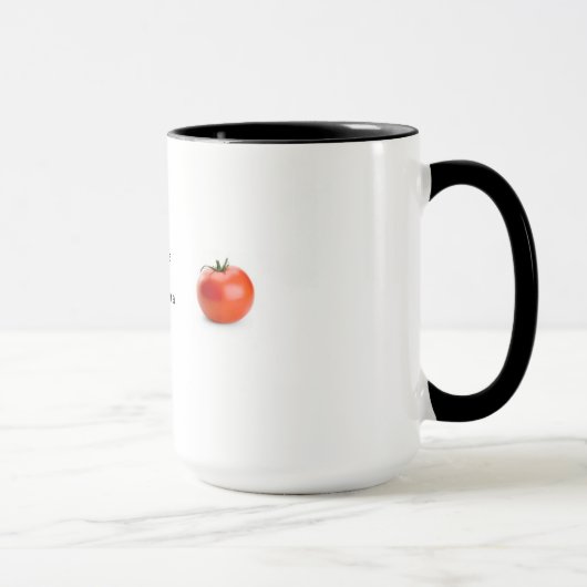 Tomate Tasse (Rechts)