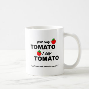 Tomate Tomate Lustiger Becher Kaffeetasse