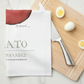 Tomate, tony fernandes küchentuch (Viertel Falte)