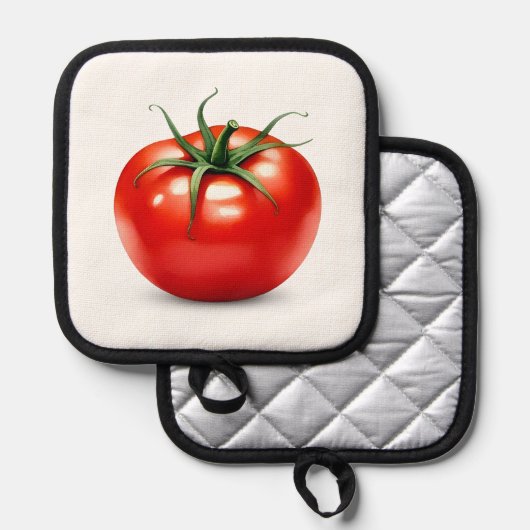 Tomate Topflappen (Vorderseite/Rückseite)