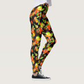 Tomate- und Eibischgartengemüse-Leggings Leggings (Rechts)