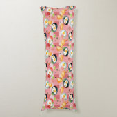 Tomate-und Spiegelei-Muster Seitenschläferkissen (Vorderseite Vertikal)