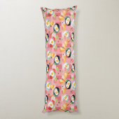 Tomate-und Spiegelei-Muster Seitenschläferkissen (Rückseite (Vertikal))