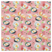 Tomate-und Spiegelei-Muster Stoff (Muster)