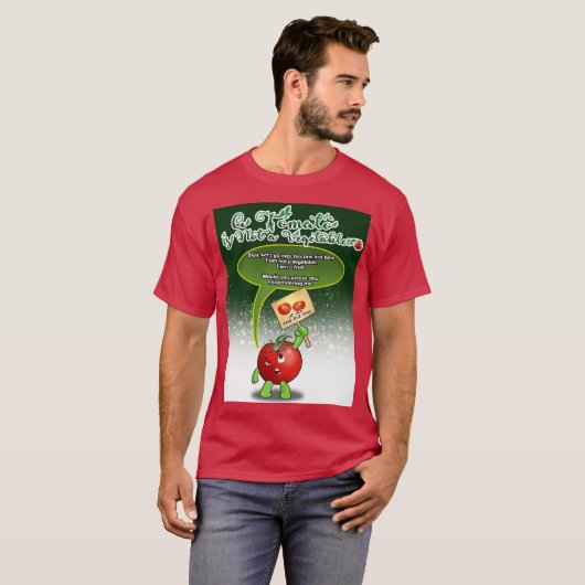 Tomate (Version 1) T-Shirt (Vorne ganz)