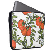 Tomate Vintag: Illustration des Agrarmarktes. Laptopschutzhülle (Vorne Rechts)