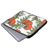 Tomate Vintag: Illustration des Agrarmarktes. Laptopschutzhülle (Vorne Knopf)