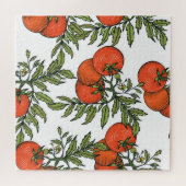 Tomate Vintag: Illustration des Agrarmarktes. Puzzle (Horizontal)
