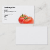 Tomate Visitenkarte (Vorne/Hinten)